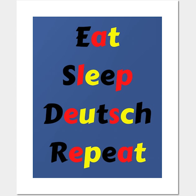 German Learner Speaker Teacher Deutsch Wall Art by Time4German